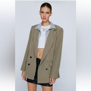 Brand New Oversized Double Breasted Blazer